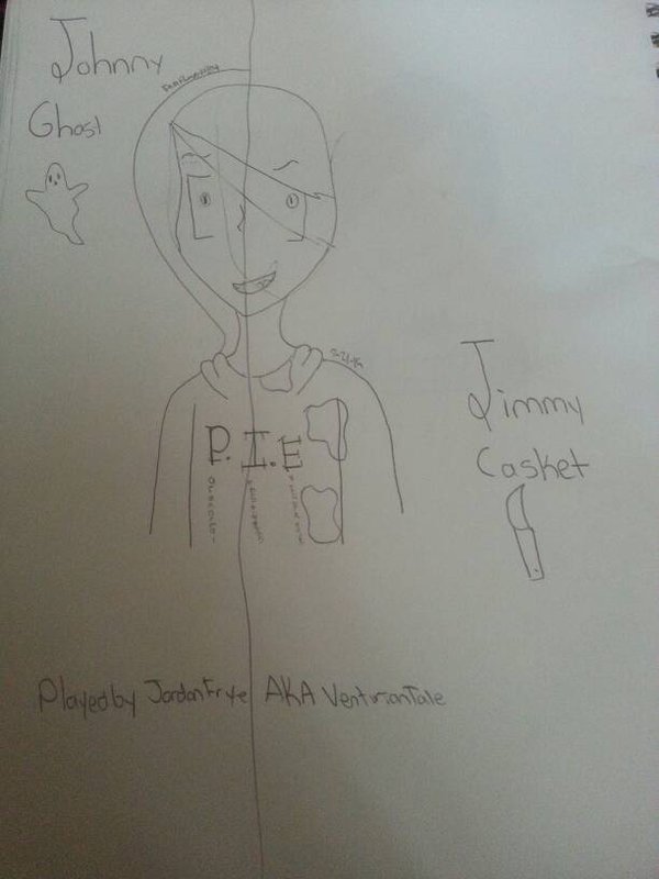 600x800 Johnny Ghostjimmy Casket Sketch By Fnaflover19874 - Casket Sketch