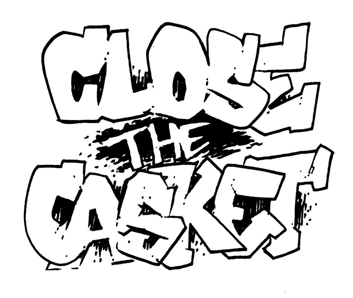 1200x1011 Music Close The Casket - Casket Sketch