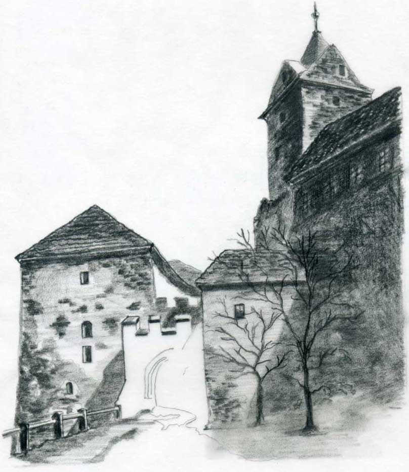 808x931 Castle Drawings For Inspiration And Fun - Castle Sketch