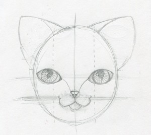 Abstract Cat Sketch at PaintingValley.com | Explore collection of ...