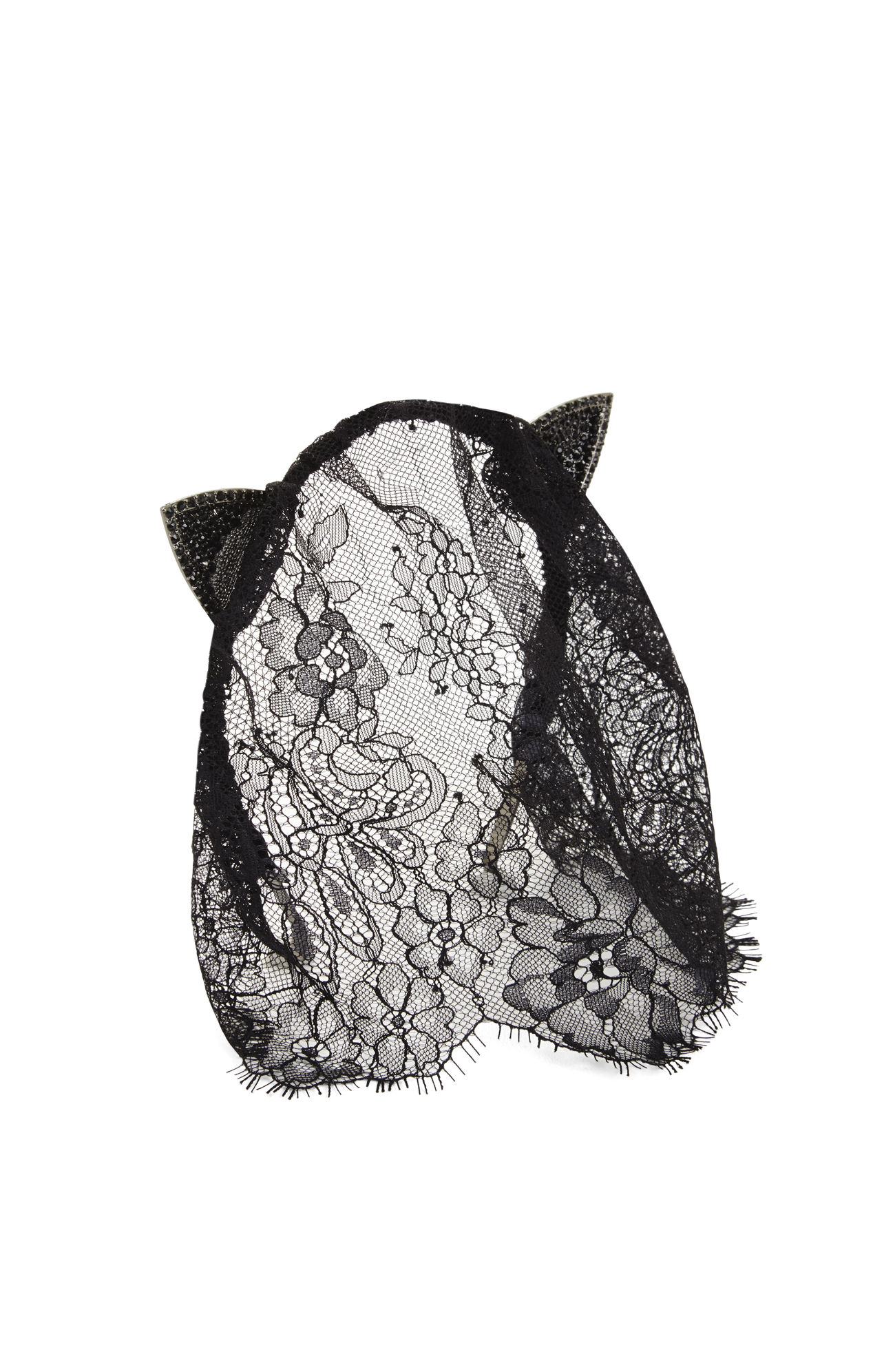 1268x1992 Veiled Pave Cat Ears Headband - Cat Ears Sketch