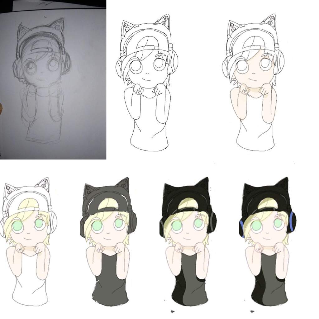 How To Draw Cat Ears Step By Step