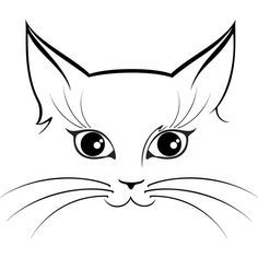 236x236 Cat Face Drawing Free Vector For Free Download About (23) Free - Cat Face Sketch