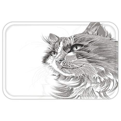 466x466 Vroselv Custom Door Matanimal Cat Head Portrait Furry - Cat Head Sketch