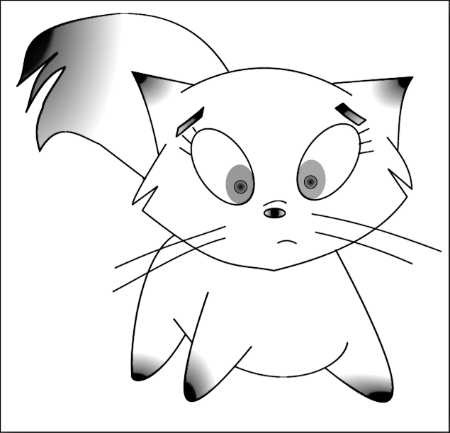 635x611 Cat Sketch Cute - Cat Images Sketch