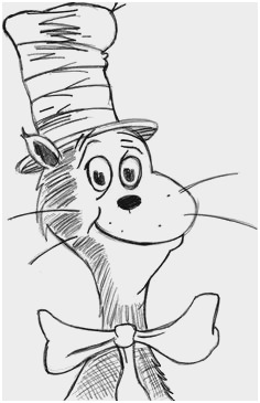 236x365 Cat In The Hat Coloring Pages Astonishing 301 Moved Permanently - Cat In The Hat Sketch