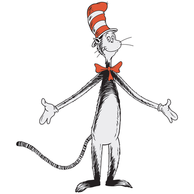 400x400 How To Draw The Cat In The Hat In Easy Step By Step Drawing - Cat In The Hat Sketch