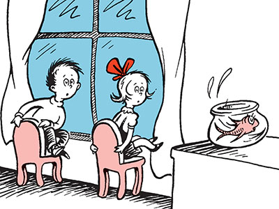 400x300 Bonnie And Clyde And The Cat In The Hat Sequart Organization - Cat In The Hat Sketch