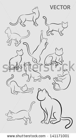 259x470 Catsketch Draw Animals - Cat Sketch Easy