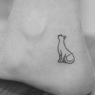 320x320 Meow! The Best Cat Tattoos Ever Tattoos Beautiful - Cat Sketch Tattoo