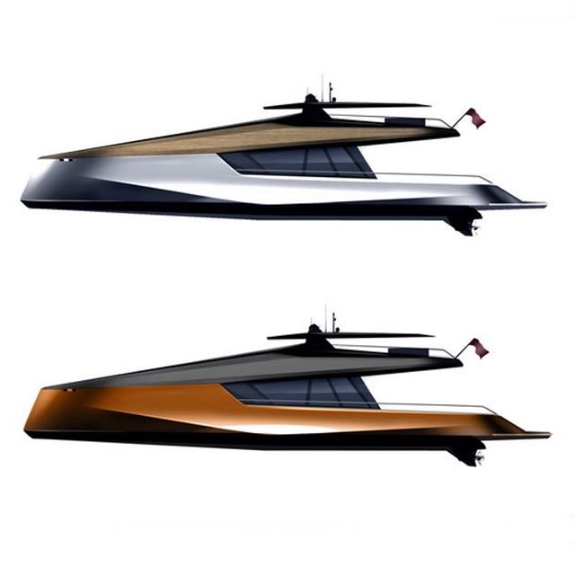 640x640 Peugeot Design Lab Worked With Jfa Yachts To Design This 115 - Catamaran Sketch