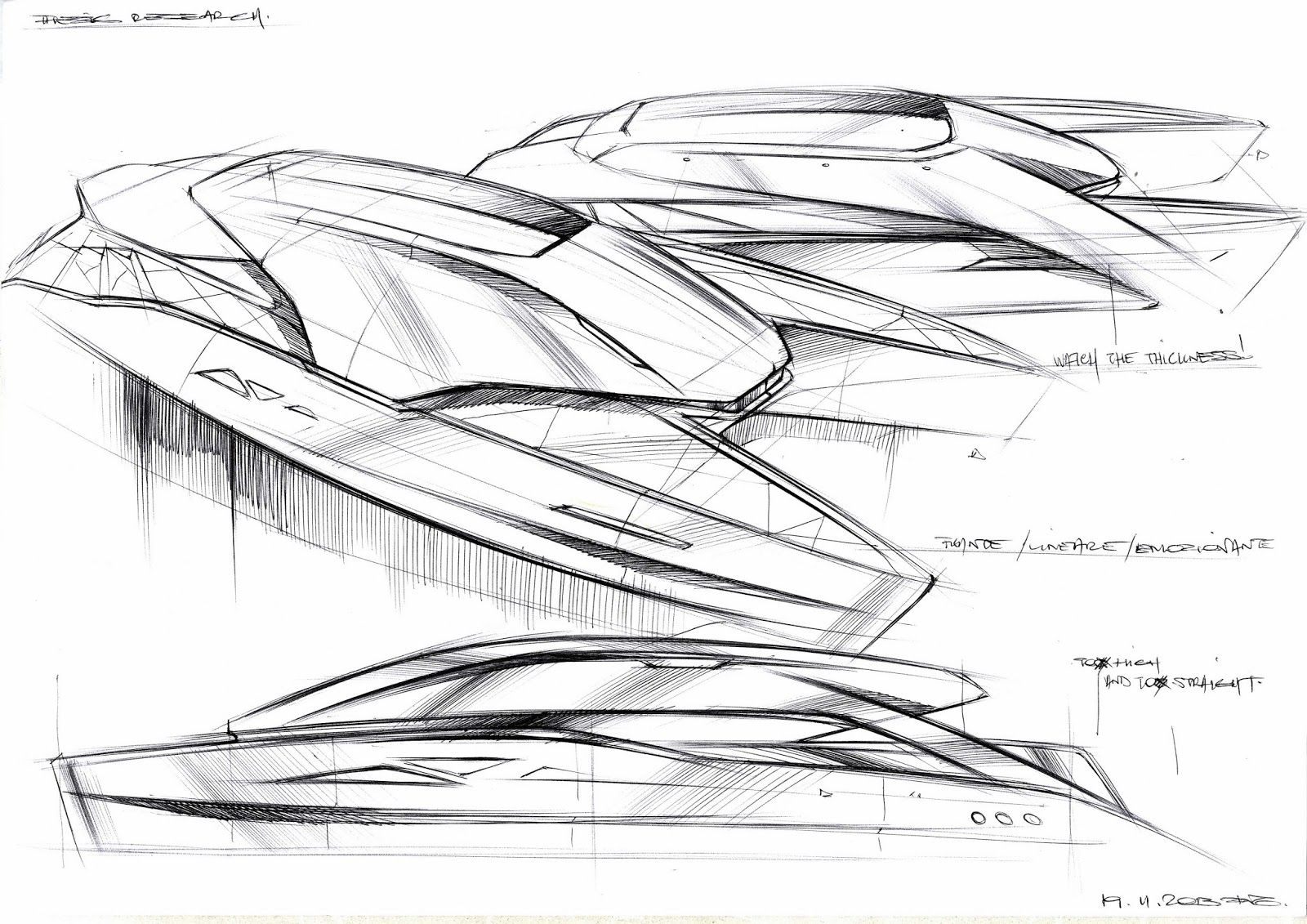 1600x1131 Pin By Wicar On Sketches Digital Sketches - Catamaran Sketch