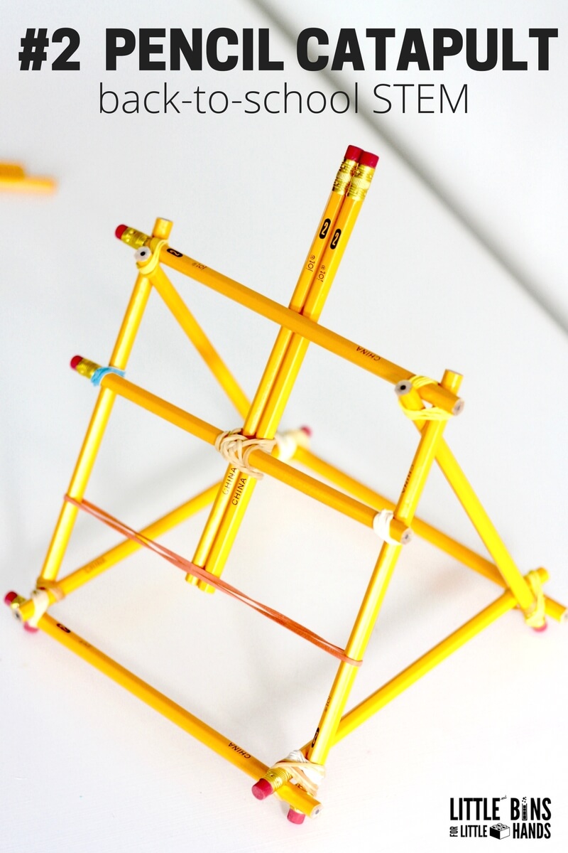 800x1200 Pencil Catapult Stem Activity For Back To School - Catapult Design Sketch