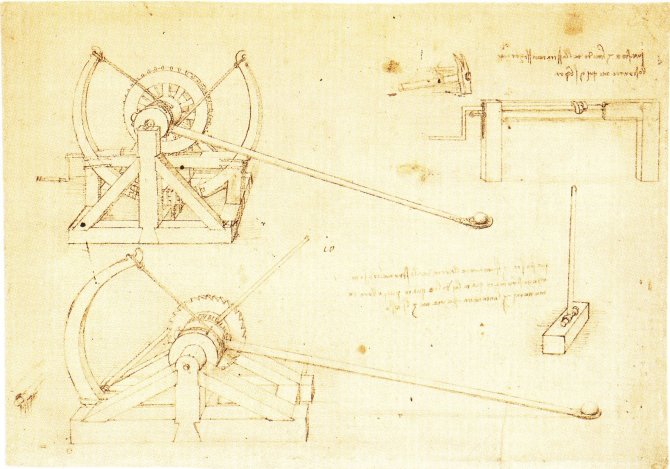 670x469 The Da Vinci Catapult Jemiii - Catapult Design Sketch