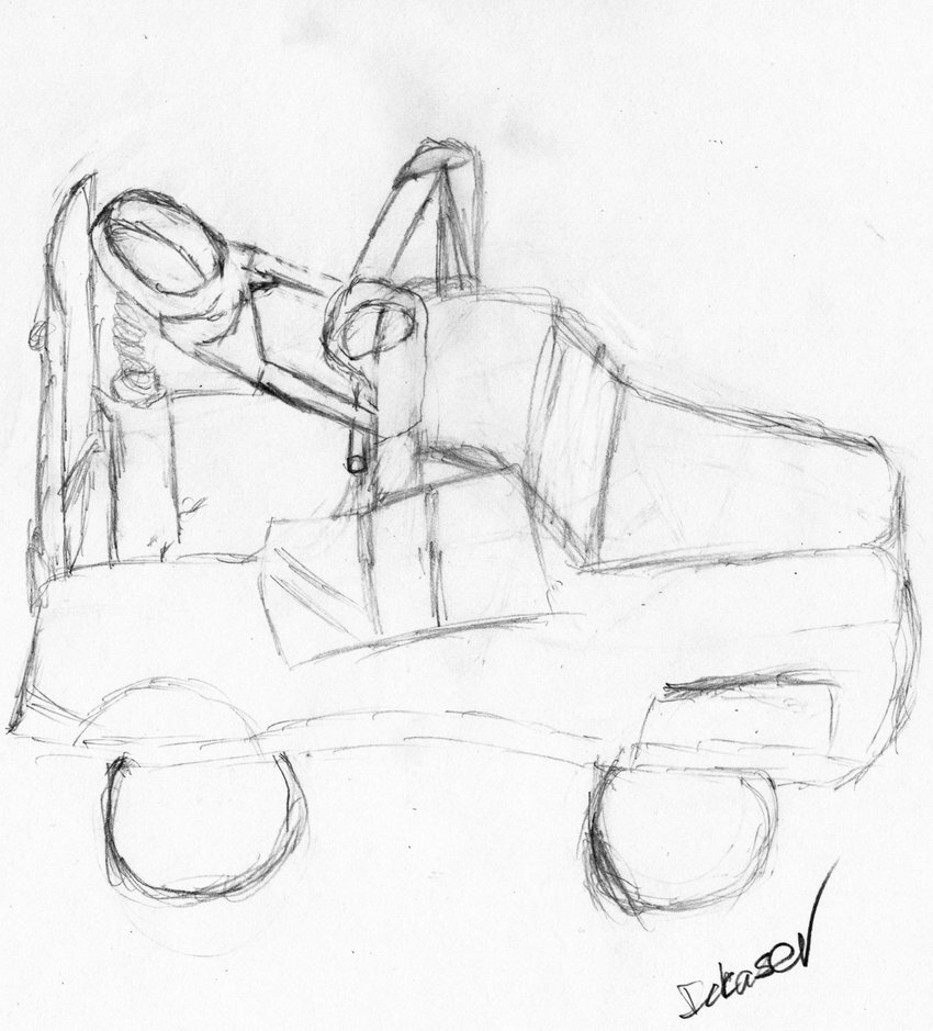 850x939 Catapult Truck Sketch By Ickaser314 - Catapult Sketch