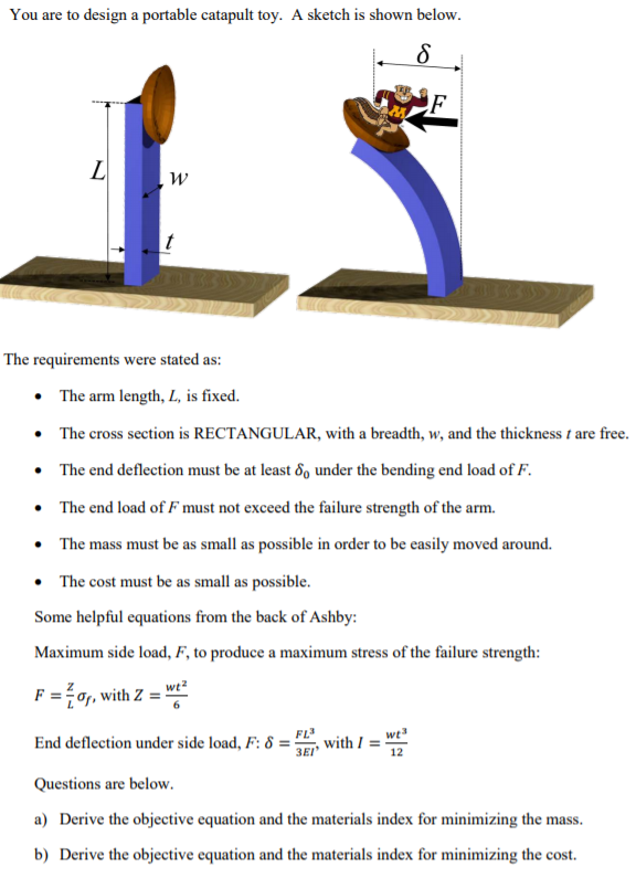 576x795 You Are To Design A Portable Catapult Toy. A Sketc - Catapult Sketch