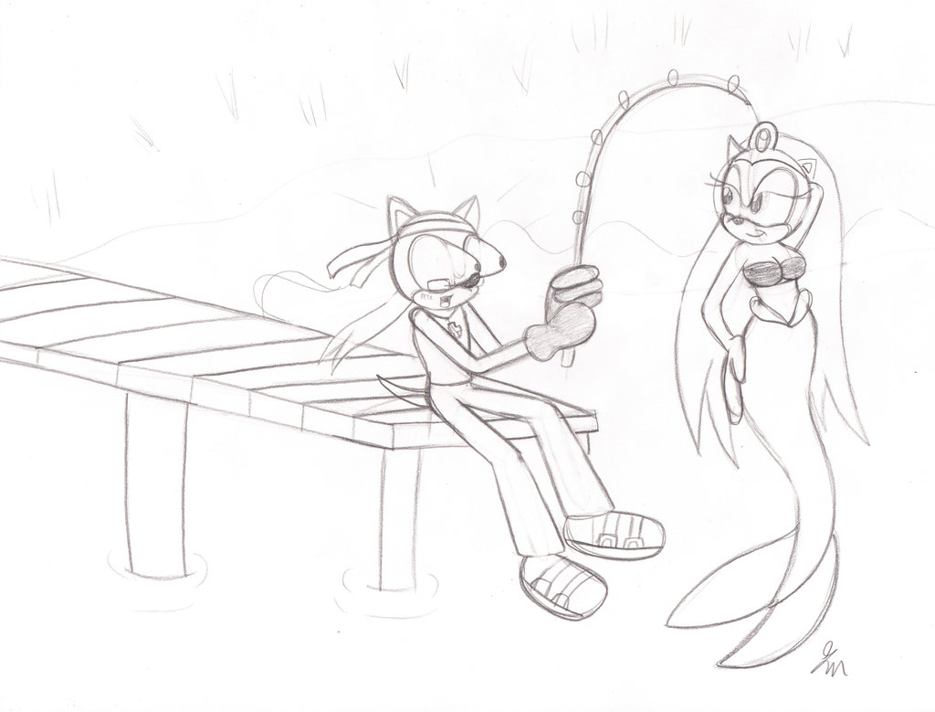 1024x779 Missile Mermaid Catch Sketch By Lol20 - Catch Sketch