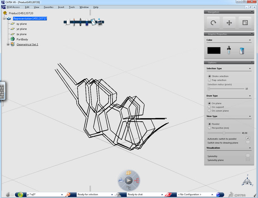 catia 3d sketch