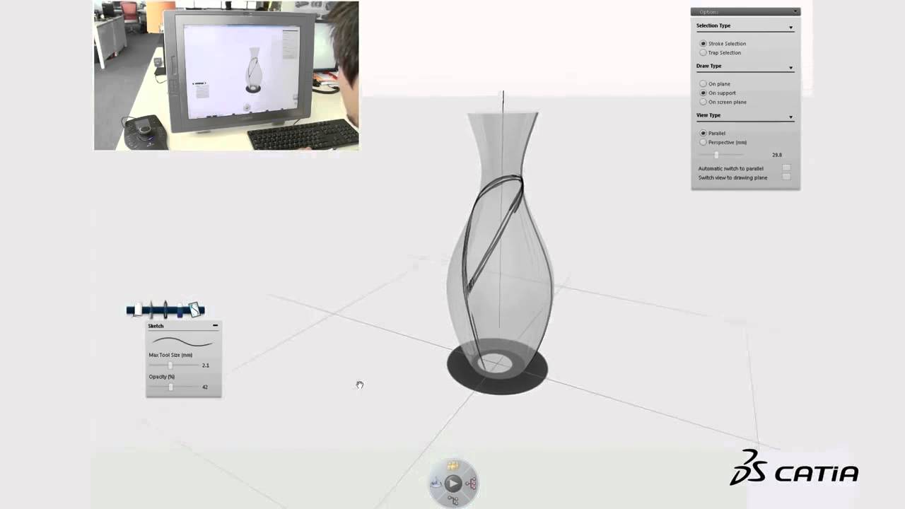 1280x720 Catia V6 Industrial Design Catia Natural Sketch Showreel - Catia Natural Sketch