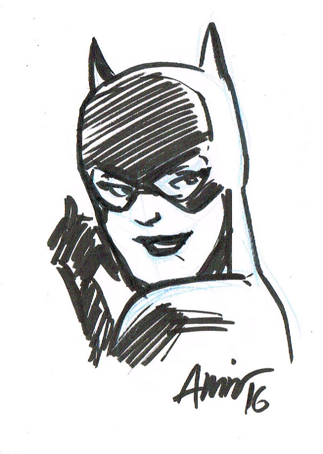 660x927 Stahlschmidt - Catwoman Sketch