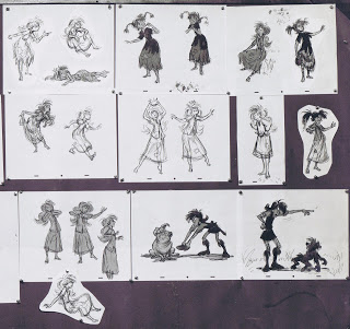 320x301 Living Lines Library The Black Cauldron (1985) - Cauldron Sketch