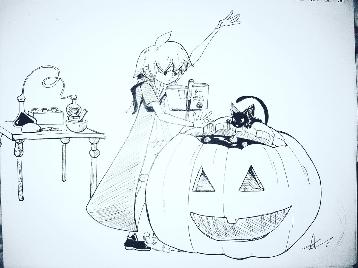 1200x900 Animation Girl On Twitter Pumpkin Cauldron - Cauldron Sketch