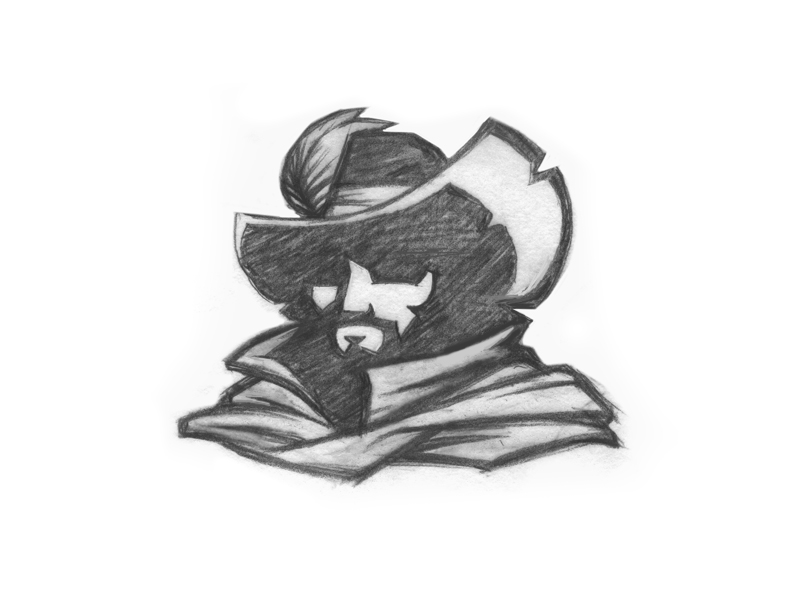 800x600 Cavalier Sketch 2 By Daren Guillory - Cavalier Sketch