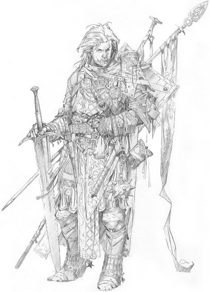 416x577 Image - Cavalier Sketch