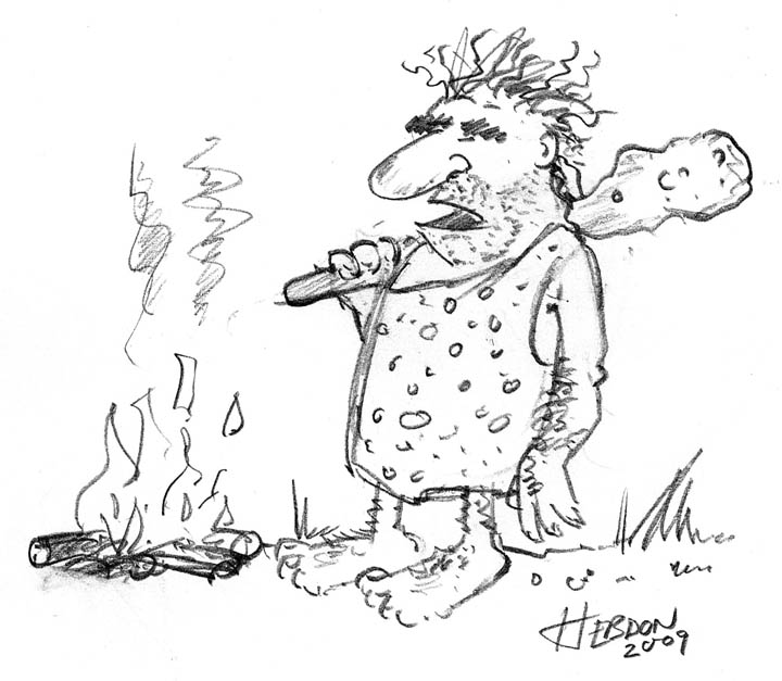 720x627 Cure Depression By Embracing The Caveman Within - Caveman Sketch