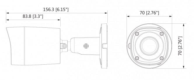 665x277 Dahua Avio Hfw1220rm 1080p 2 Mp Me (End 10242018 1026 Am) - Cctv Camera Sketch