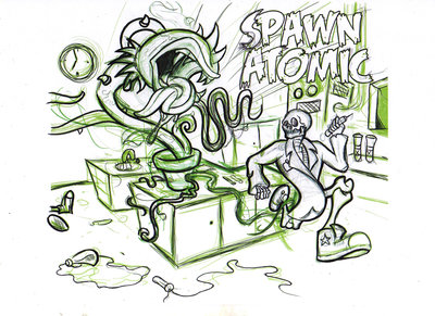 400x291 Sketch Cd Cover By Willemxsm - Cd Cover Sketch