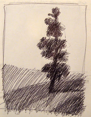 Cedar Sketch at PaintingValley.com | Explore collection of Cedar Sketch