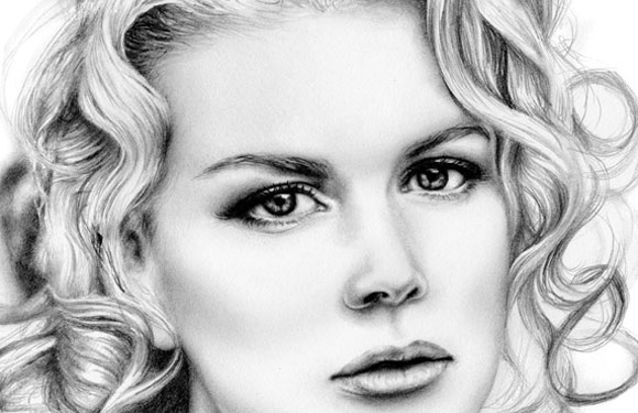 580x375 40 Truly Awesome Celebrity Drawings - Celebrity Sketches