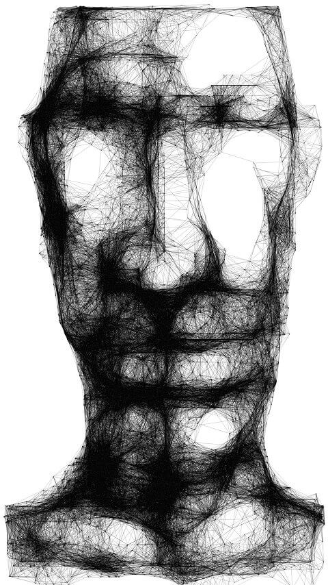 480x854 Cell Phone Finger Sketch 07 Liquid Moon - Cell Phone Sketch