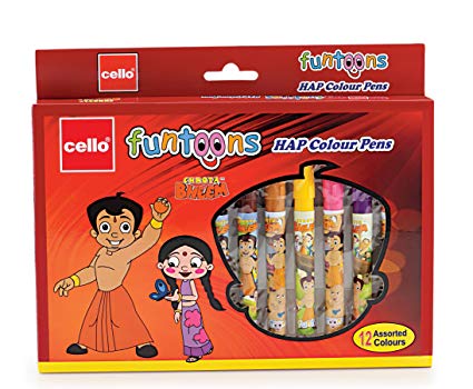 425x350 Cello Hap Chhotta Bheem Sketch Pen Set - Cello Sketch