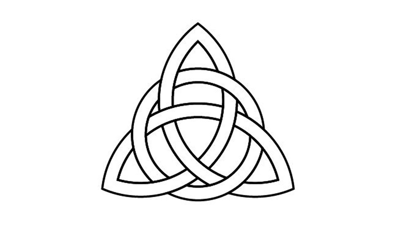 1280x720 How To Draw A Celtic Knot In Adobe Illustrator - Celtic Knot Sketch