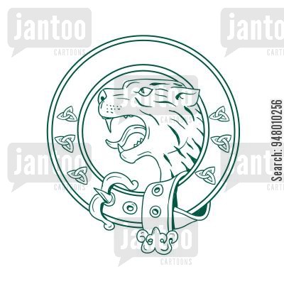 400x400 Celtic Knot Belt Cartoons - Celtic Knot Sketch