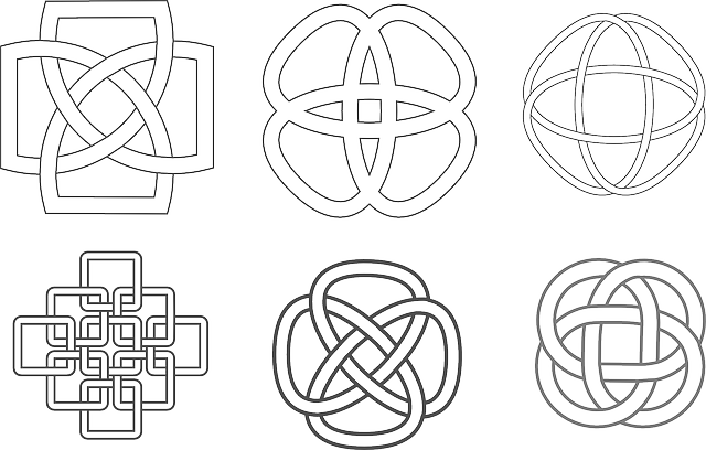 640x408 Celtic Knot Drawing - Celtic Knot Sketch
