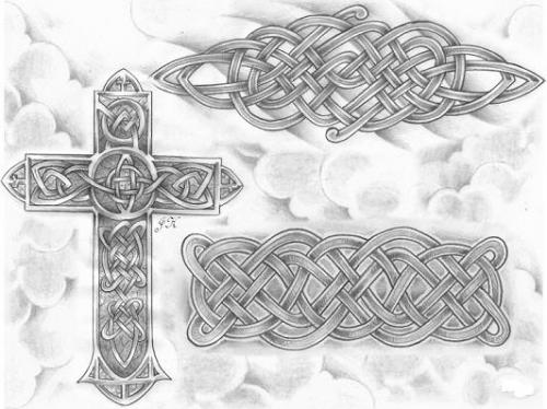 500x374 Celtic Tattoo Sketches - Celtic Sketches