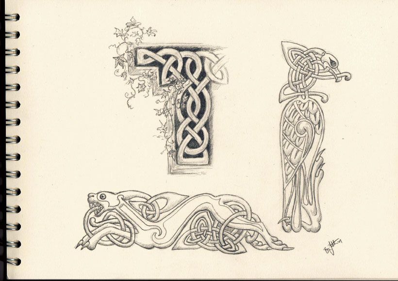 820x580 Image Result For Celtic Border Art Inspiration - Celtic Sketches