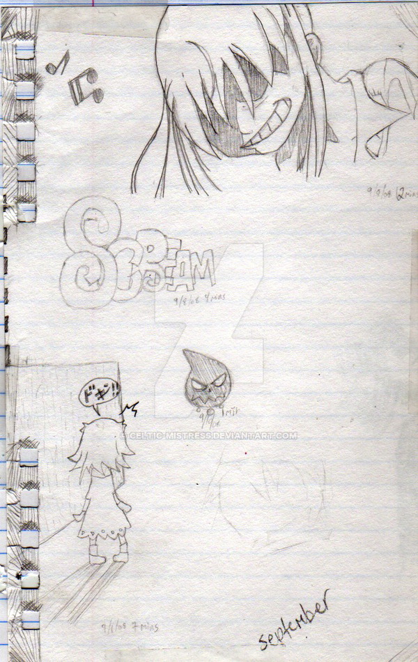 600x949 Soul Eater Sketches By Celtic Mistress - Celtic Sketches