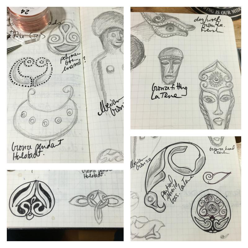 800x800 Back In Time My Celtic Inspiration Jenny Davies Reazor - Celtic Sketches