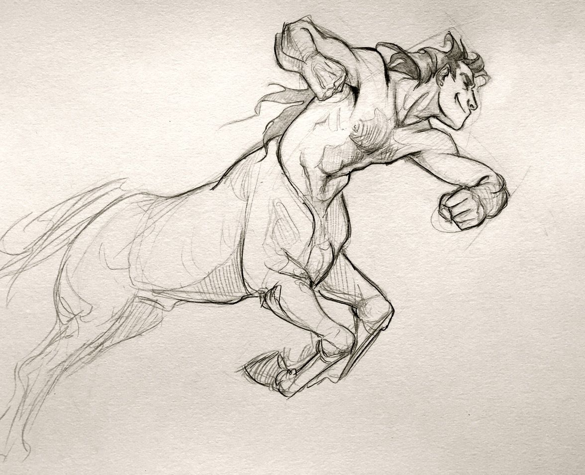 1176x955 Centaur Drawing Tumblr - Centaur Sketch