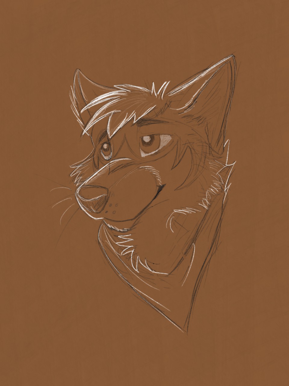 960x1280 Cerberus Sketch! By Azflip - Cerberus Sketch