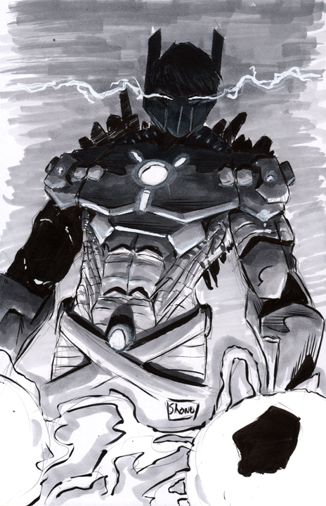 464x720 Thank You Sketch Cerberus 2 Make Comics Not Excuses - Cerberus Sketch