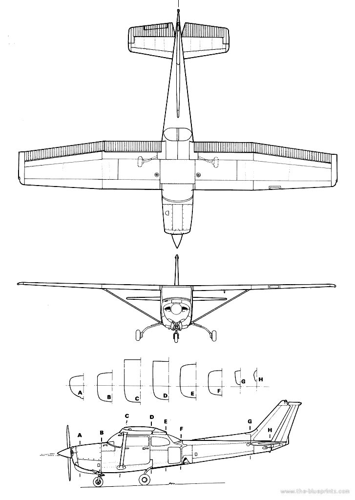 727x1024 Drawn Airplane Cessna 172 Skyhawk - Cessna 172 Sketch