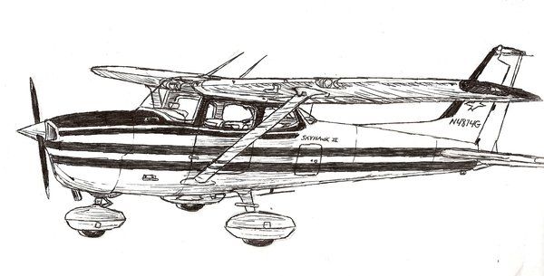 600x305 Cessna172 - Cessna Sketch