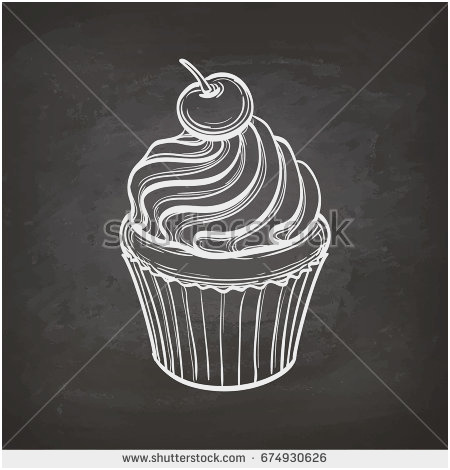 450x470 Chalkboard Cake Drawing Great Amy S Art From The Heart Celebrate - Chalk Sketch