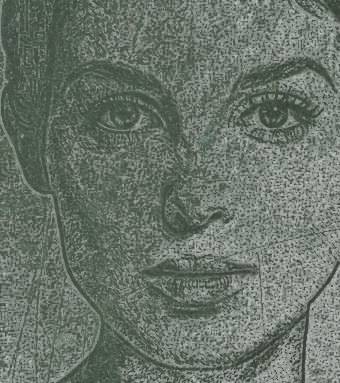 340x383 Realistic Chalk Drawing Photo Effect - Chalk Sketch