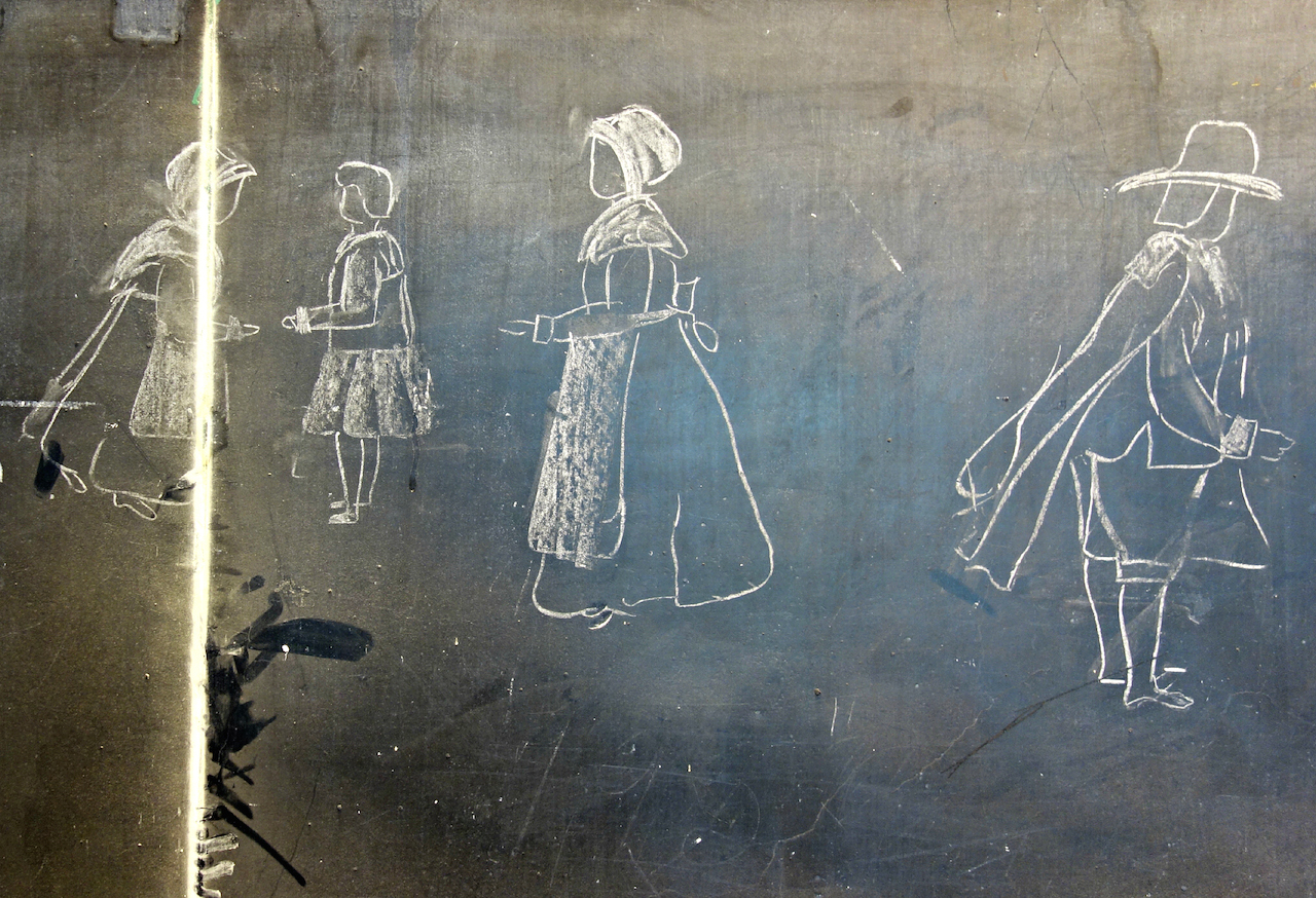1280x874 Century Old School Chalkboard Drawings Offer A History Lesson - Chalkboard Sketches
